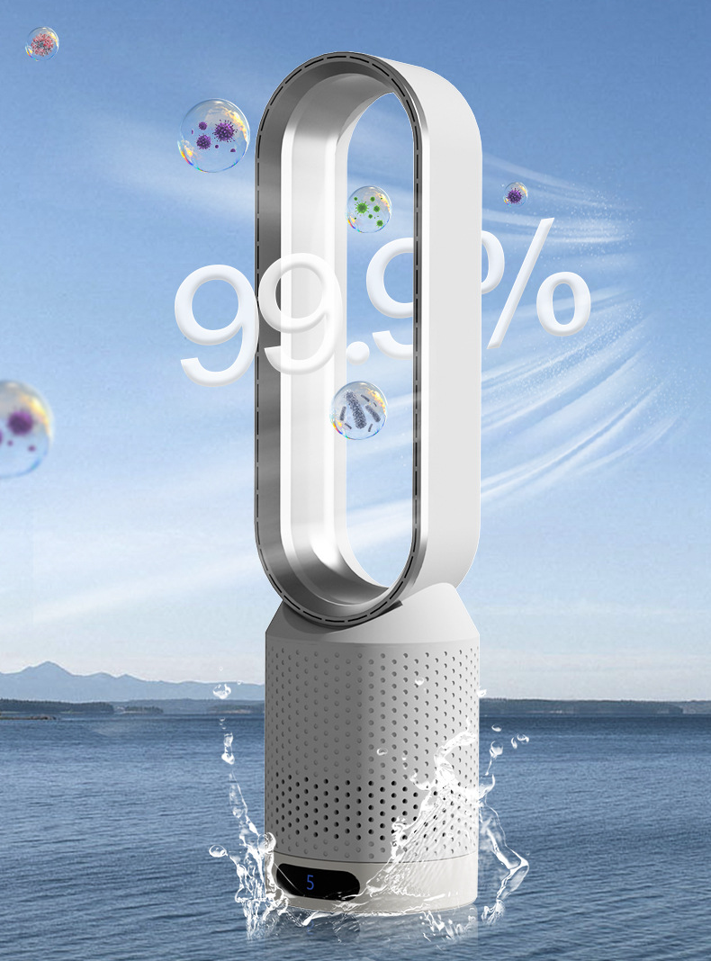 Lumair - Ventilateur Tour sans Pale avec Purificateur d'Air intégré