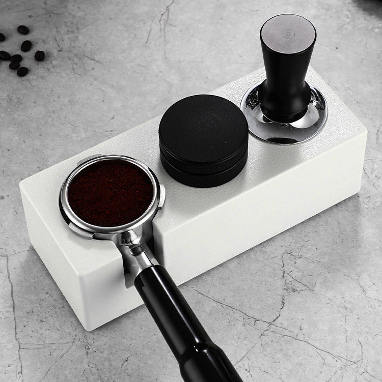 Justerbar kaffetamperstasjon – Holder for portafilter 51–58 mm