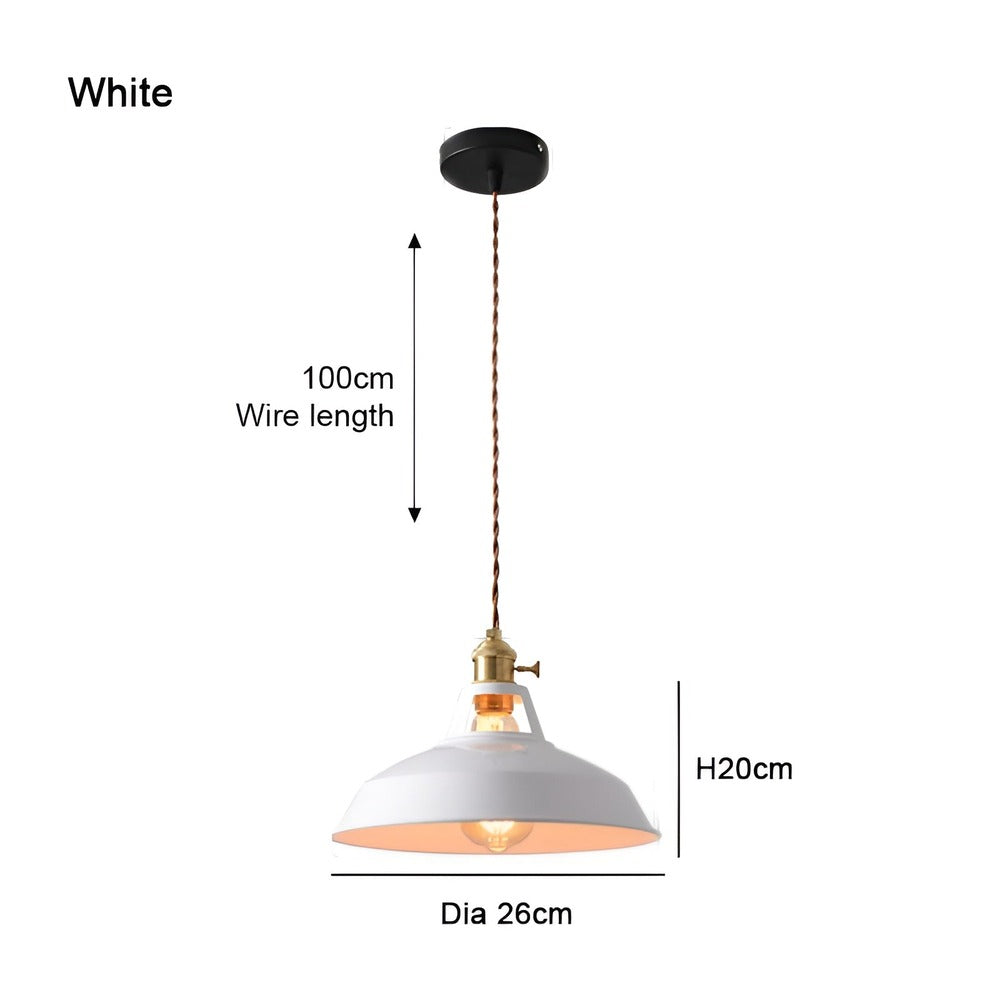 PastelGlow – Fargerik Macaron industriell LED-pendellampe