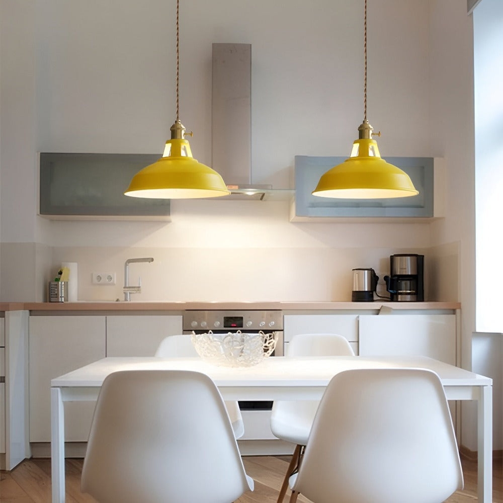 PastelGlow – Fargerik Macaron industriell LED-pendellampe