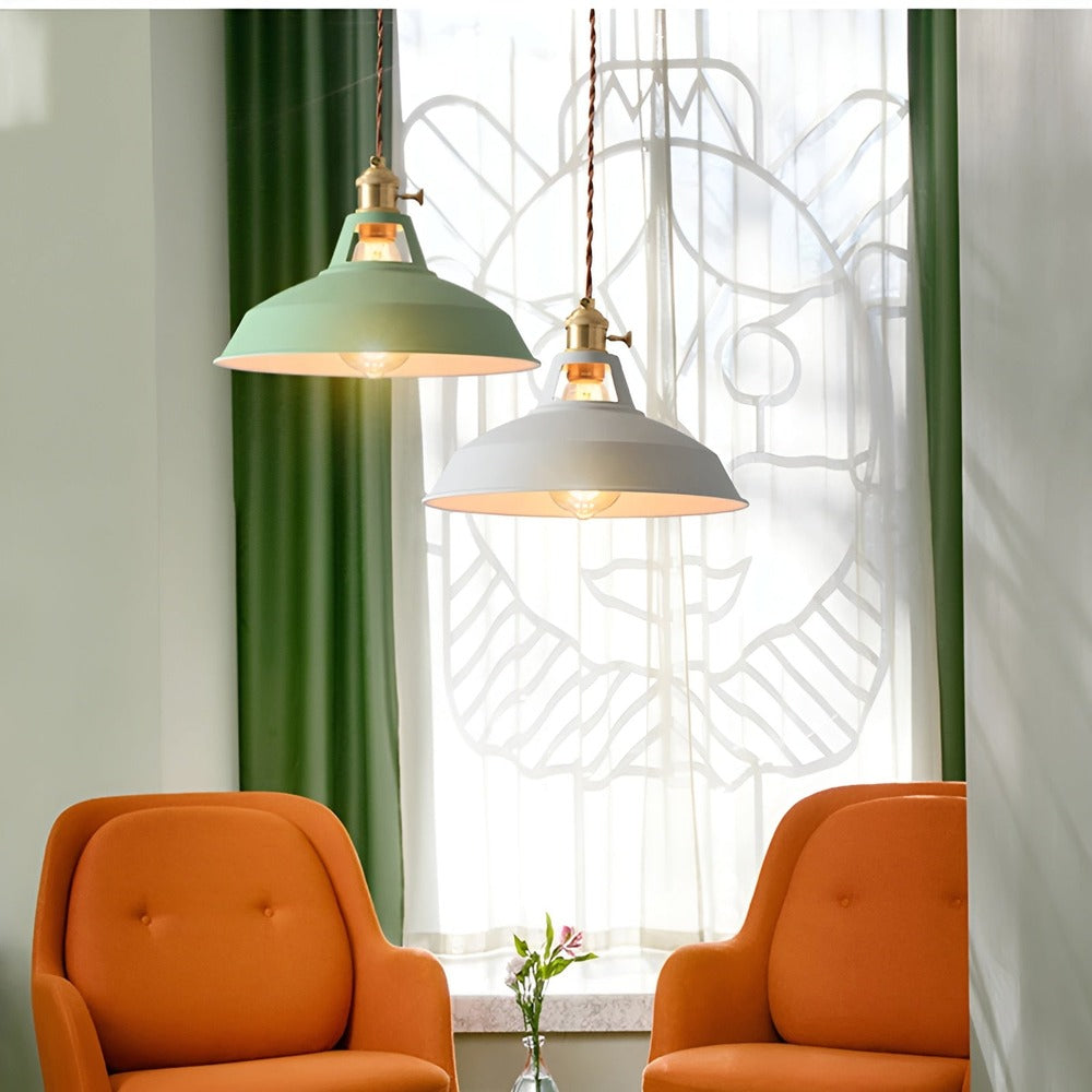 PastelGlow – Fargerik Macaron industriell LED-pendellampe