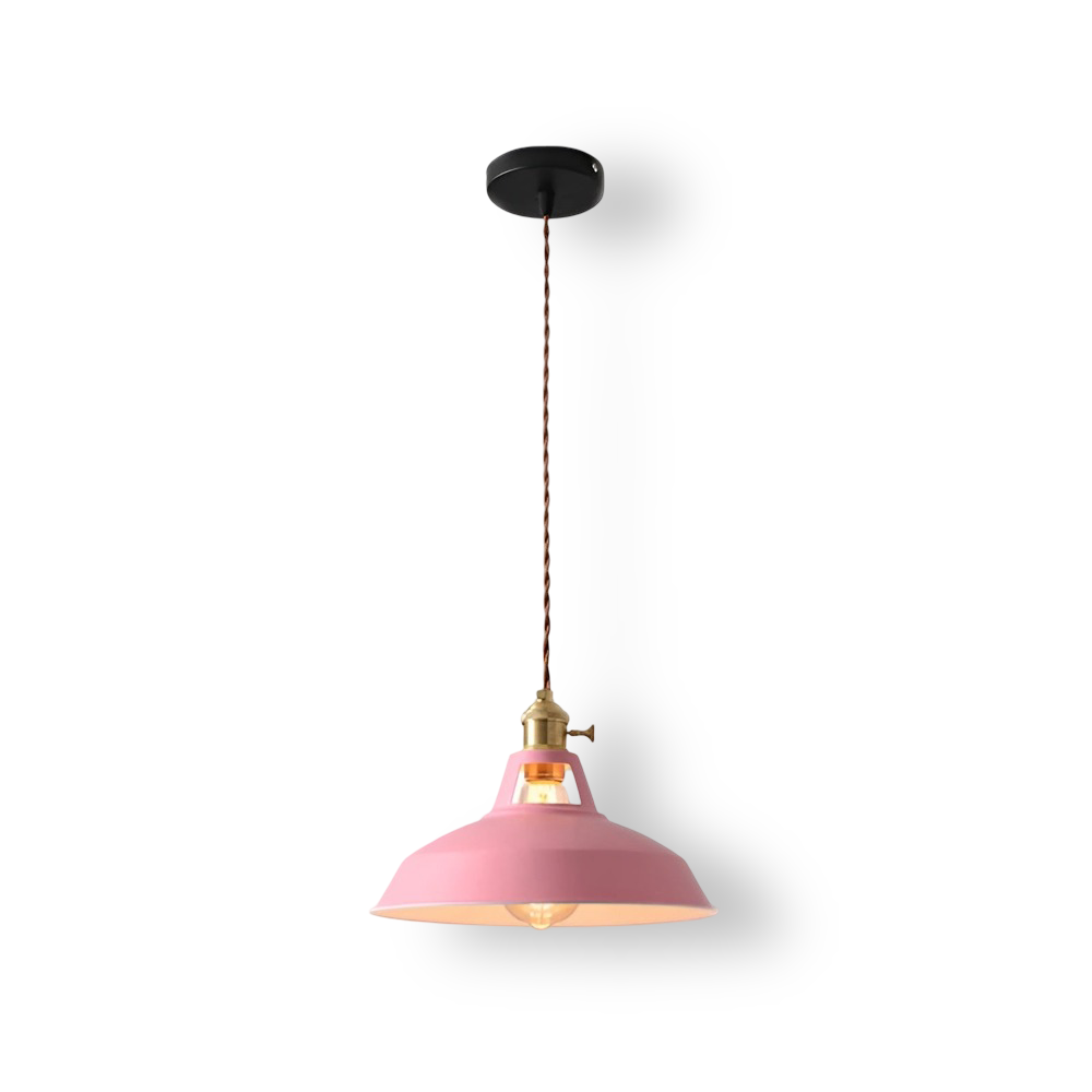 PastelGlow – Fargerik Macaron industriell LED-pendellampe