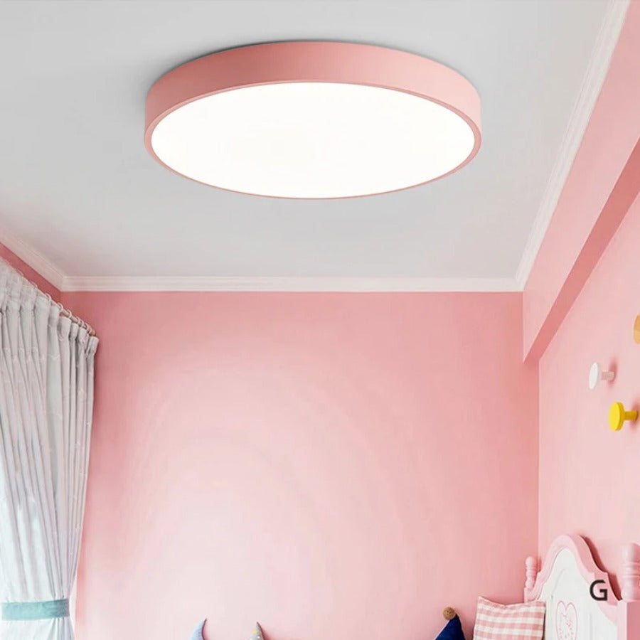 Plafonnier rond minimaliste