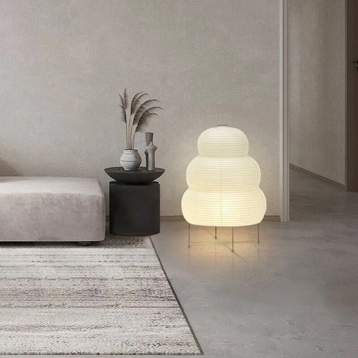 Satori – Japansk-inspirert bordlampe i rispapir