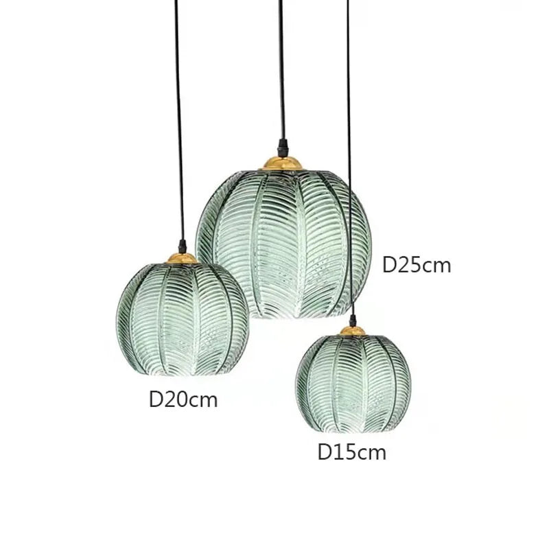 Suspension nordique en verre