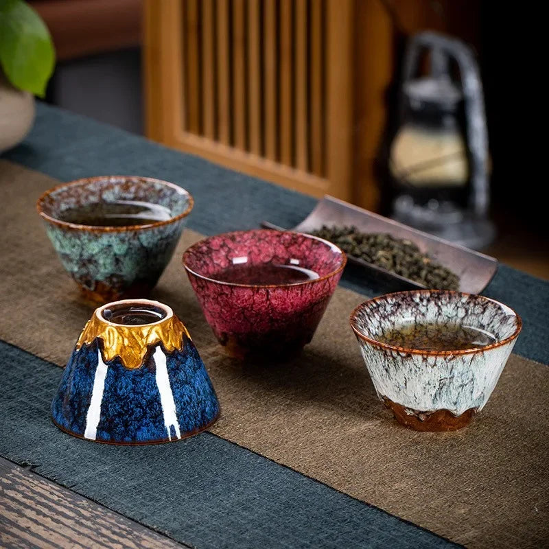 Japansk Teservise i Keramikk ZenCup – Elegant Håndlaget Tekopp for Te og Varme Drikker