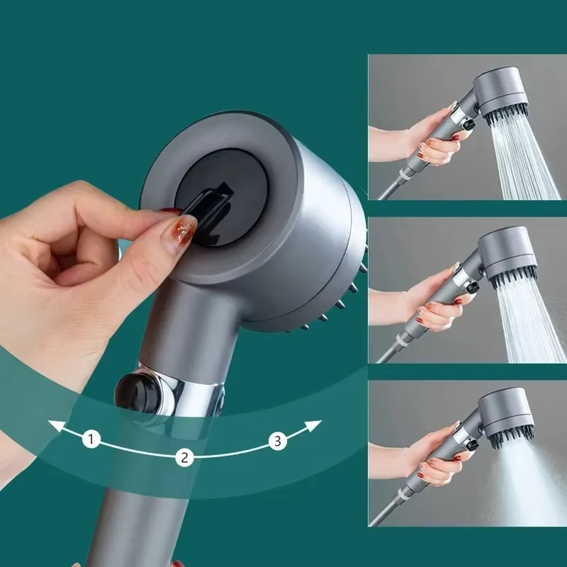 Pommeau de douche haute pression avec filtration – Jet puissant et sensation spa à domicile