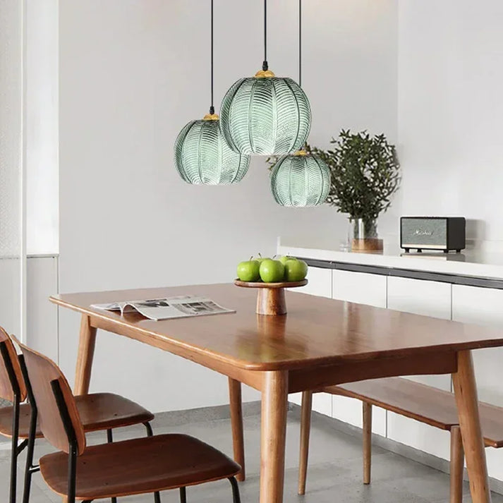 Suspension nordique en verre