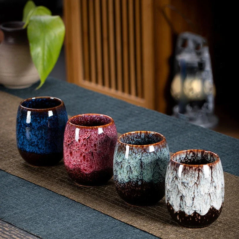 Japansk Teservise i Keramikk ZenCup – Elegant Håndlaget Tekopp for Te og Varme Drikker