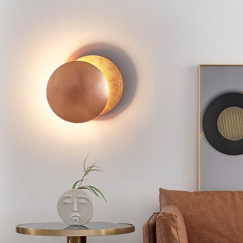Solformørkelse vegglampe