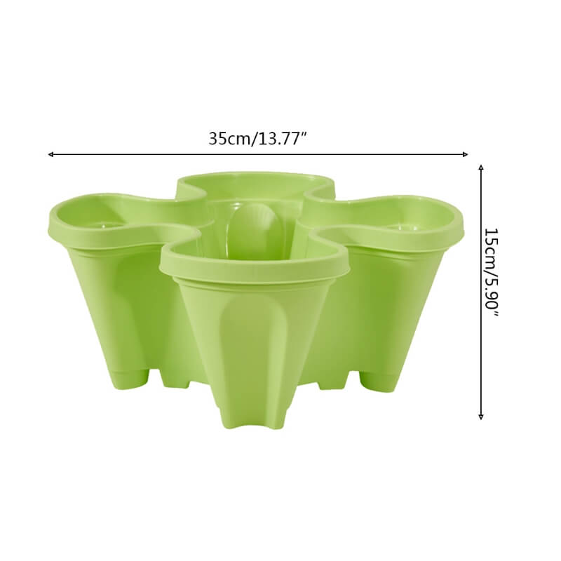 Tour de Culture FraisiVert– Pots Empilables pour Fraisiers et Plantes Aromatiques