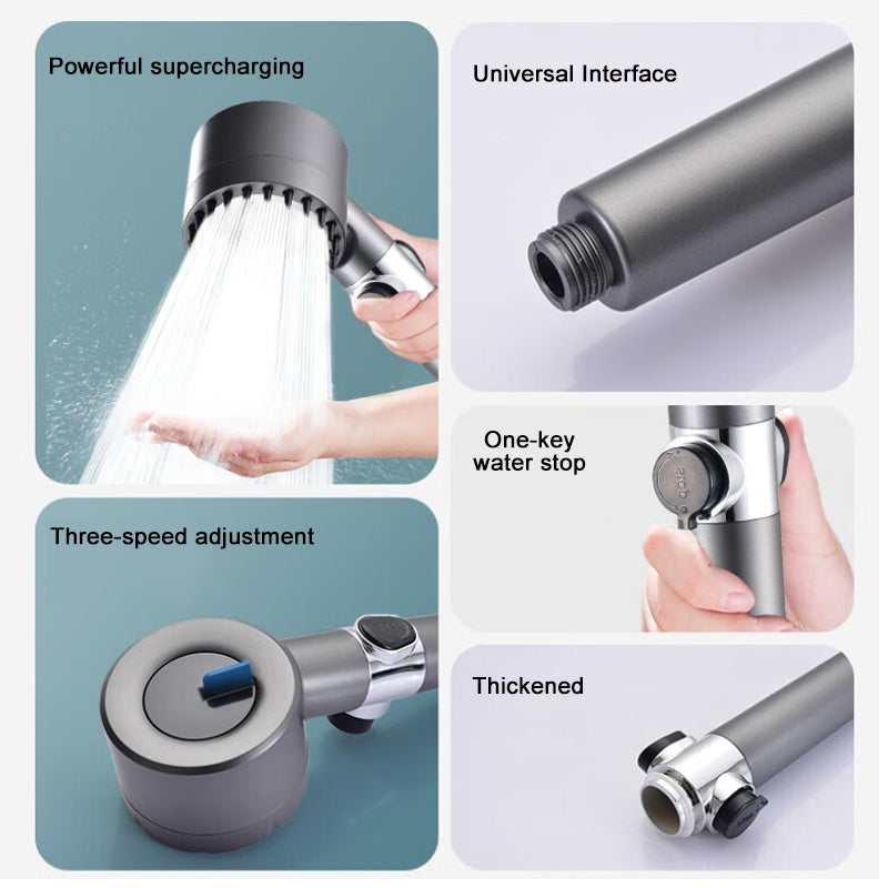 Pommeau de douche haute pression avec filtration – Jet puissant et sensation spa à domicile