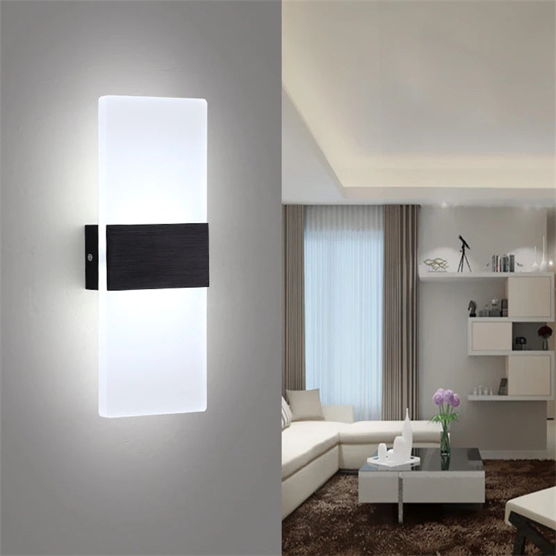 Applique murale LED rectangulaire