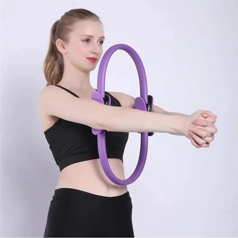 Anneau de Pilates Flexible - Cercle de Yoga et Fitness Polyvalent