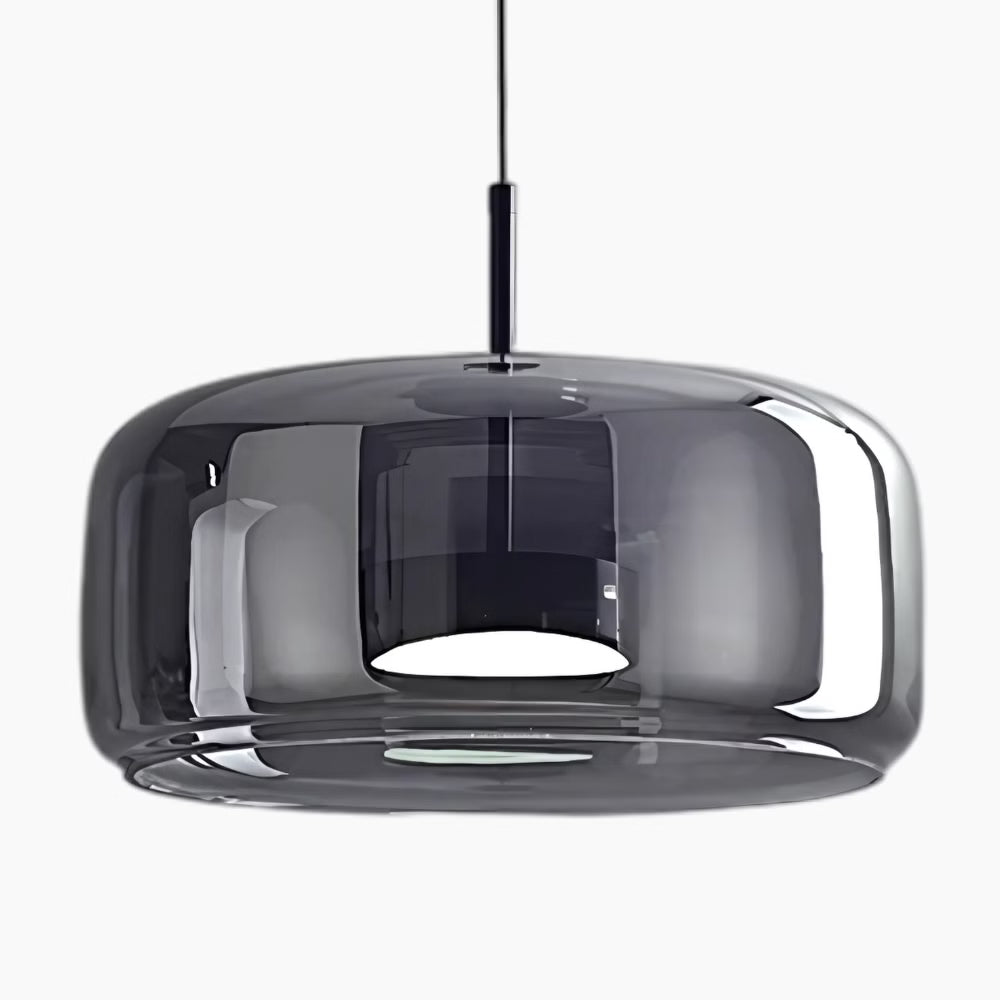 Suspension LED design nordique en verre