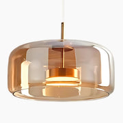 Suspension LED design nordique en verre