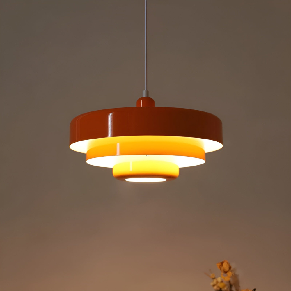 Amberlight - Suspension design vintage orange