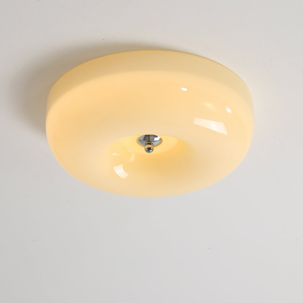 Auralia Plafonnier Moderne en Verre Tourbillonnant