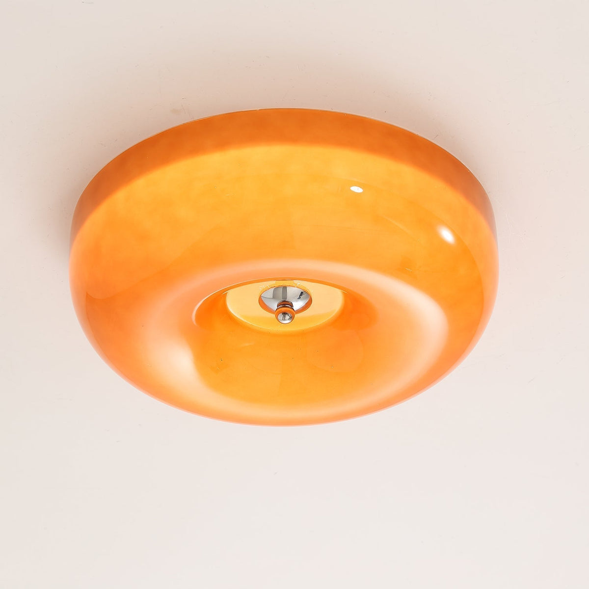 Auralia Plafonnier Moderne en Verre Tourbillonnant