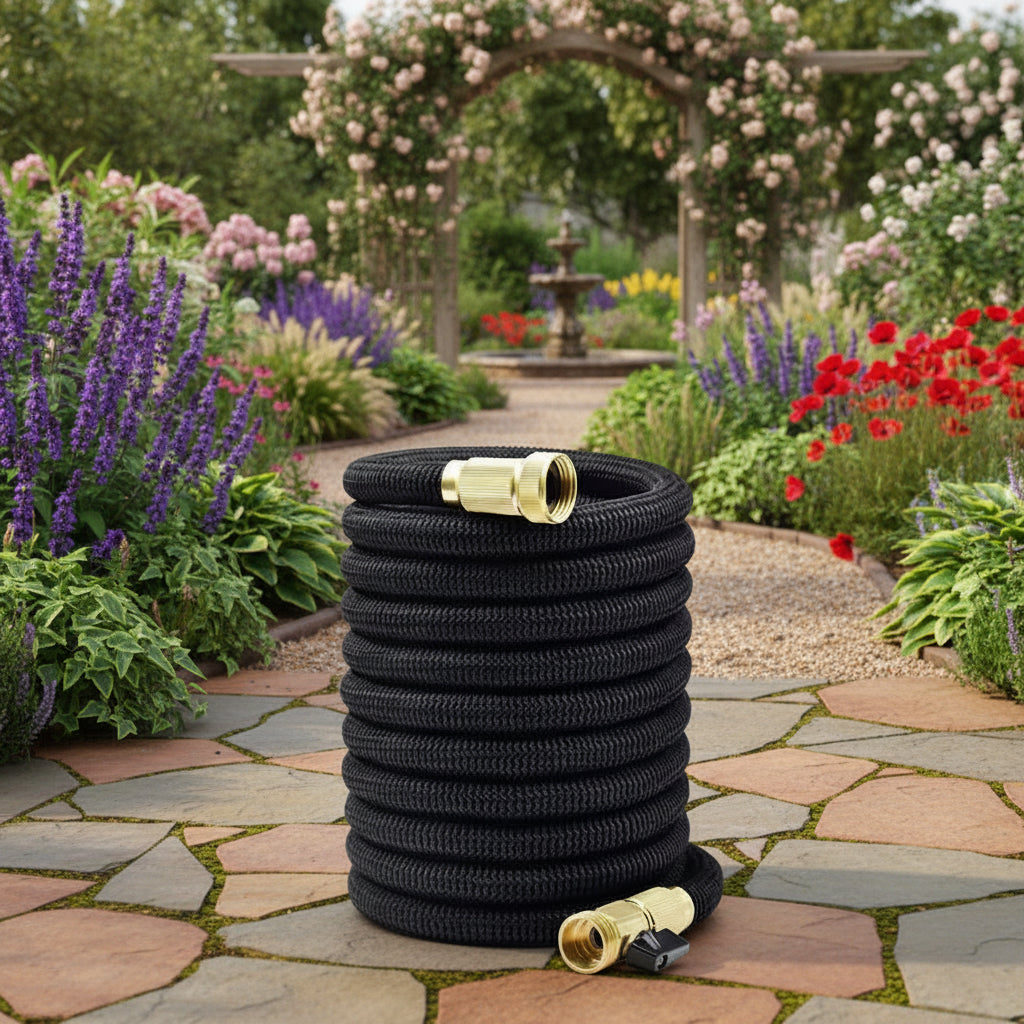 Tuyau Arrosage Extensible en TPE Durable | Design Élégant pour un Jardinage Sans Effort