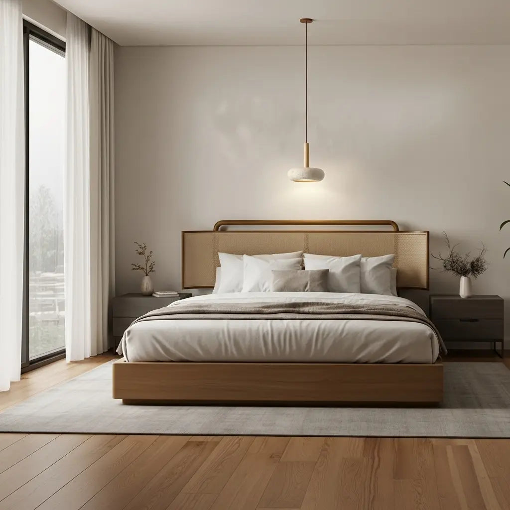 Suspension scandinave en pierre