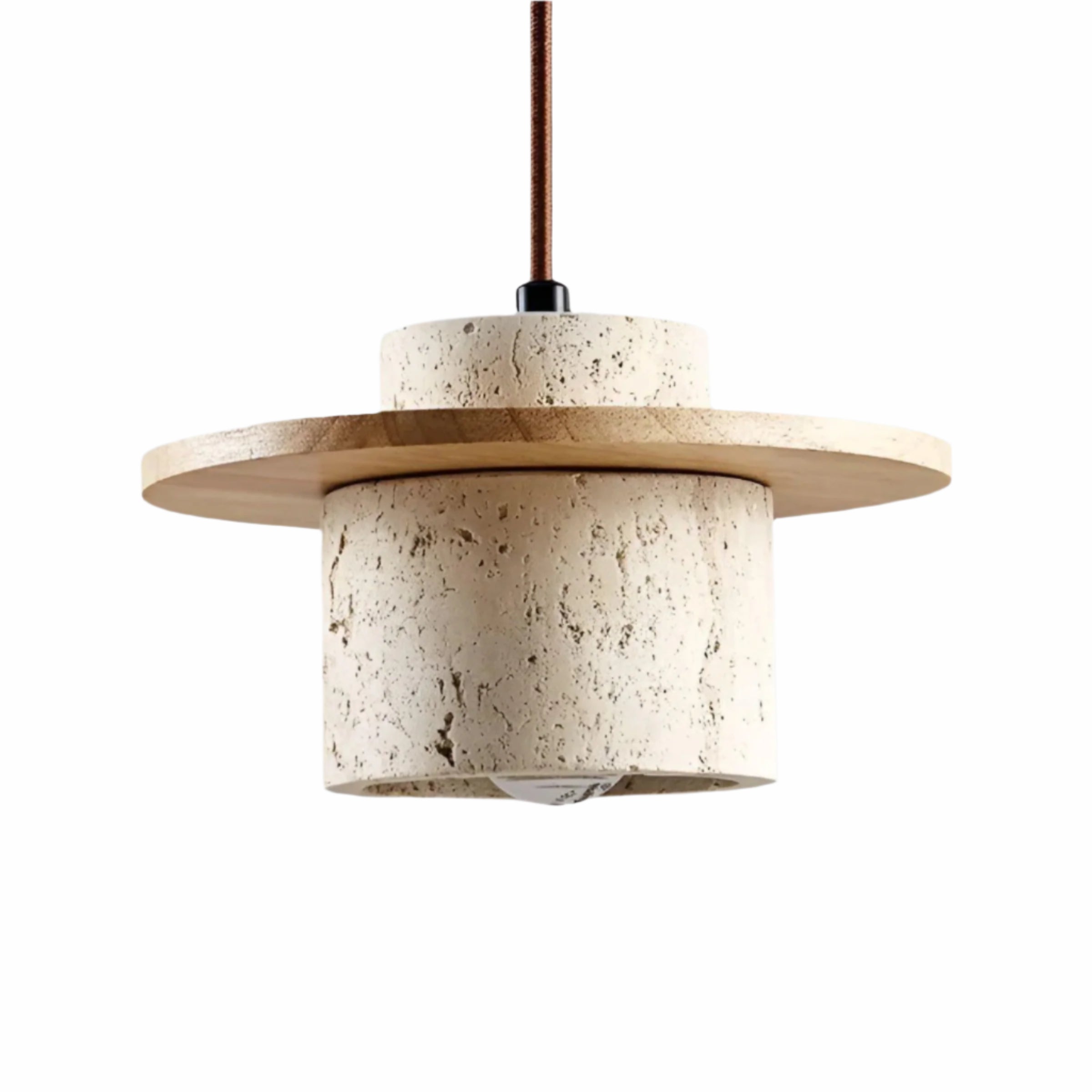 Bilde av Hikari Wabi - Moderne Wabi-Sabi-Grottelampe Laget Av Naturstein fra Velisse