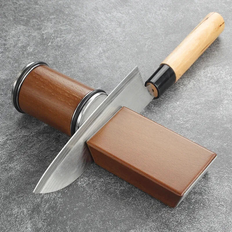 Aiguiseur de couteau professionnel avec mécanisme à rouleau