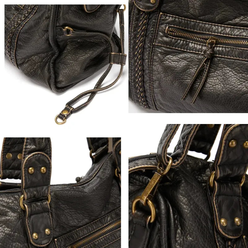 ALBA - Sac à Main Cours - Noir