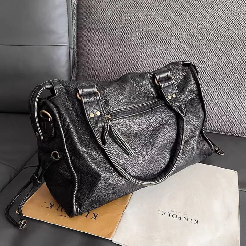 ALBA - Sac à Main Cours - Noir