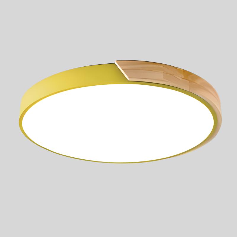 Plafonnier rond minimaliste