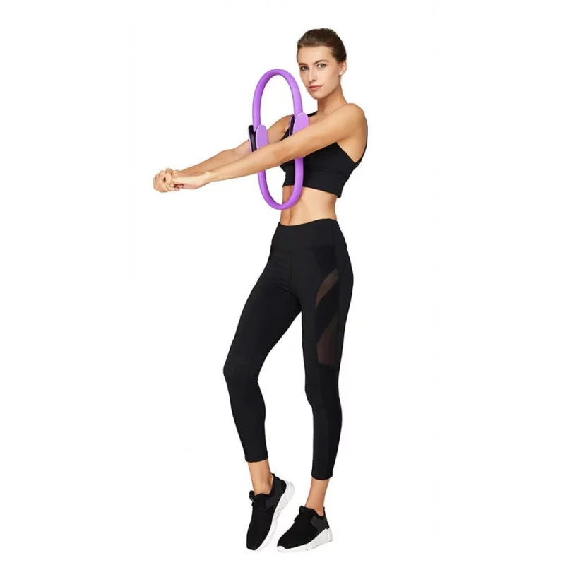 Anneau de Pilates Flexible - Cercle de Yoga et Fitness Polyvalent