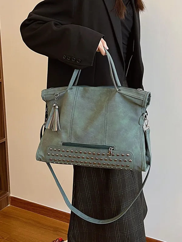 Aurea - Sac à main Cours en Cuir chic et spacieux