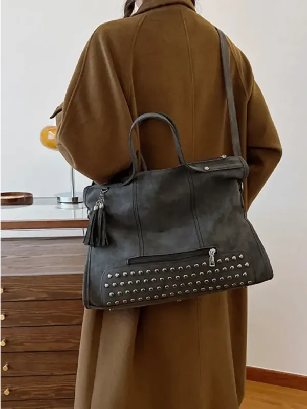 Aurea - Sac à main Cours en Cuir chic et spacieux