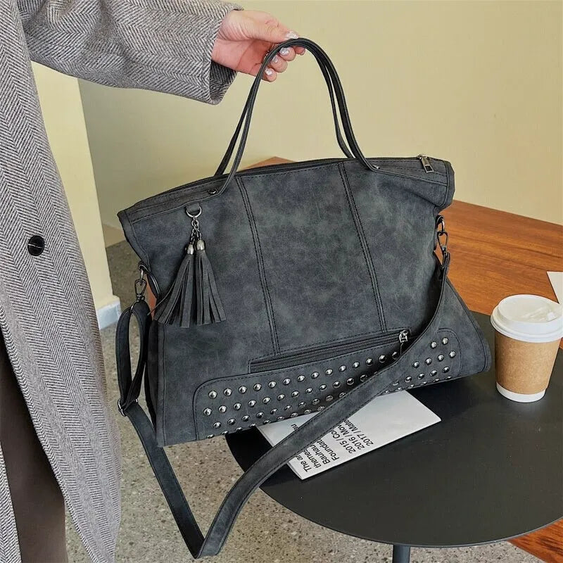 Aurea - Sac à main Cours en Cuir chic et spacieux
