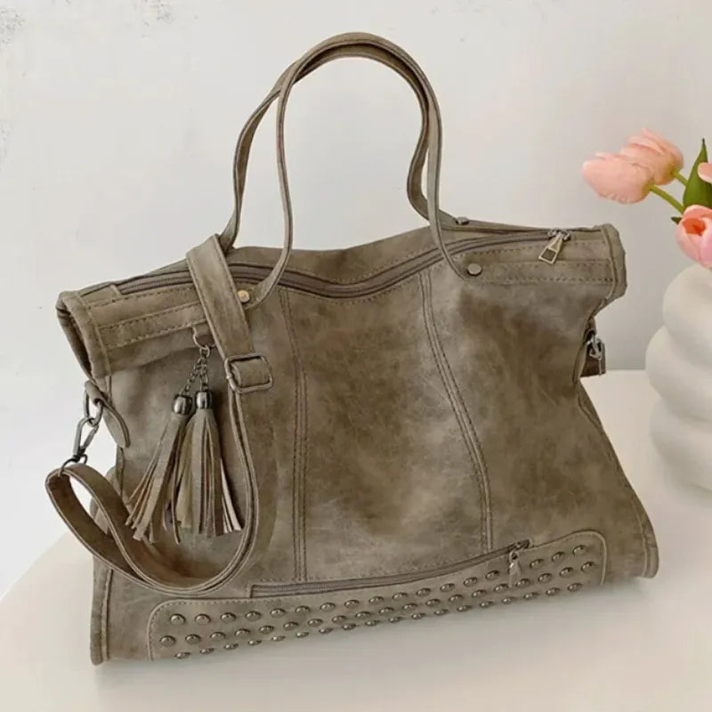 Aurea - Sac à main Cours en Cuir chic et spacieux