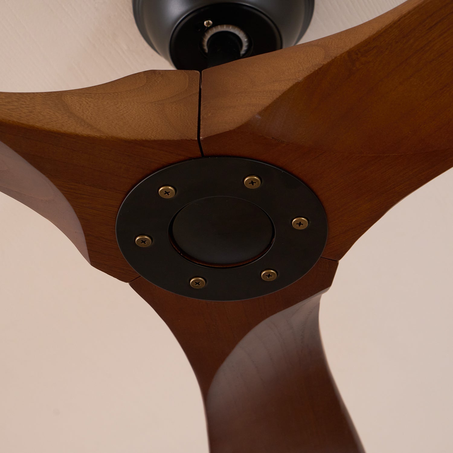 Ventilateur de plafond Noreza en bois