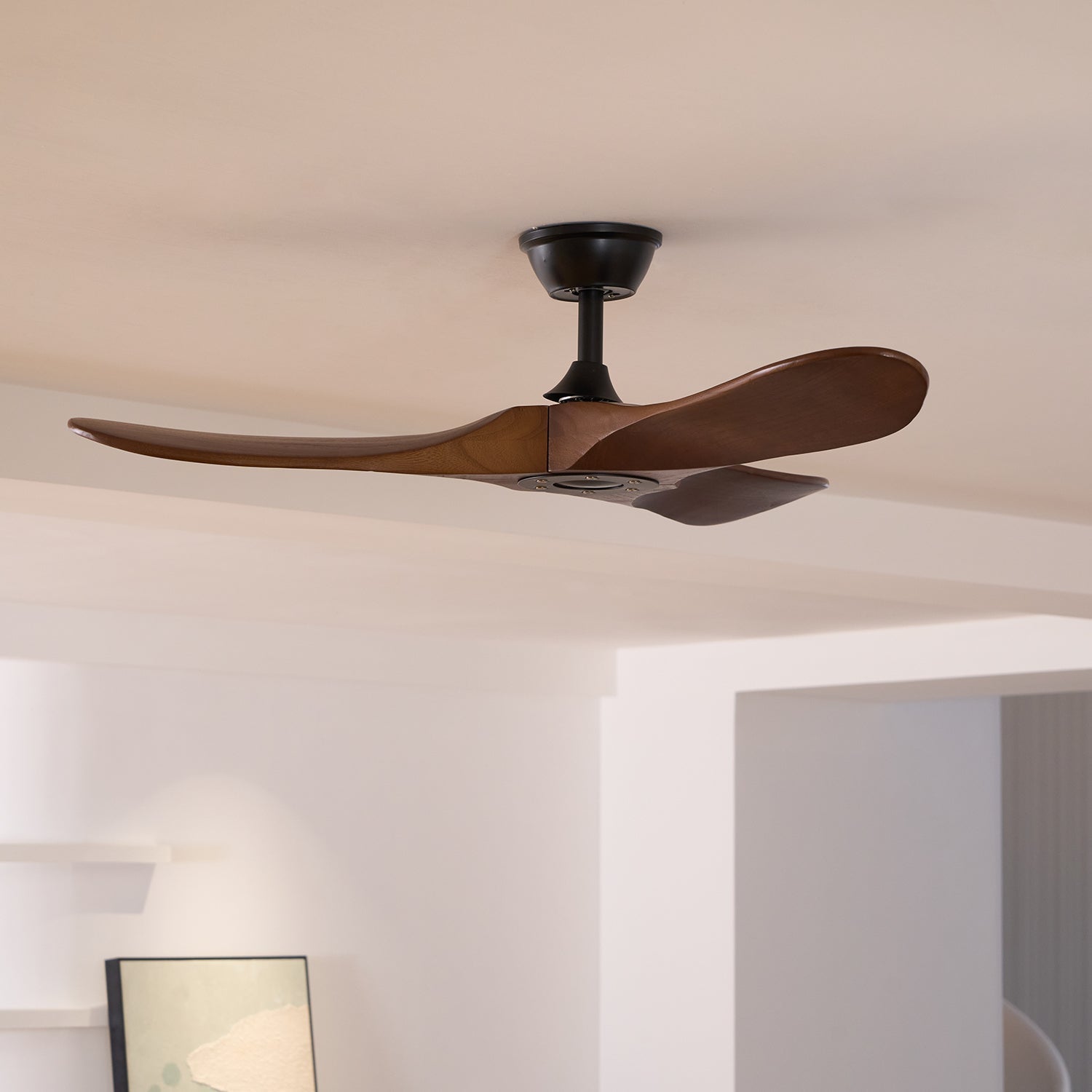 Ventilateur de plafond Noreza en bois