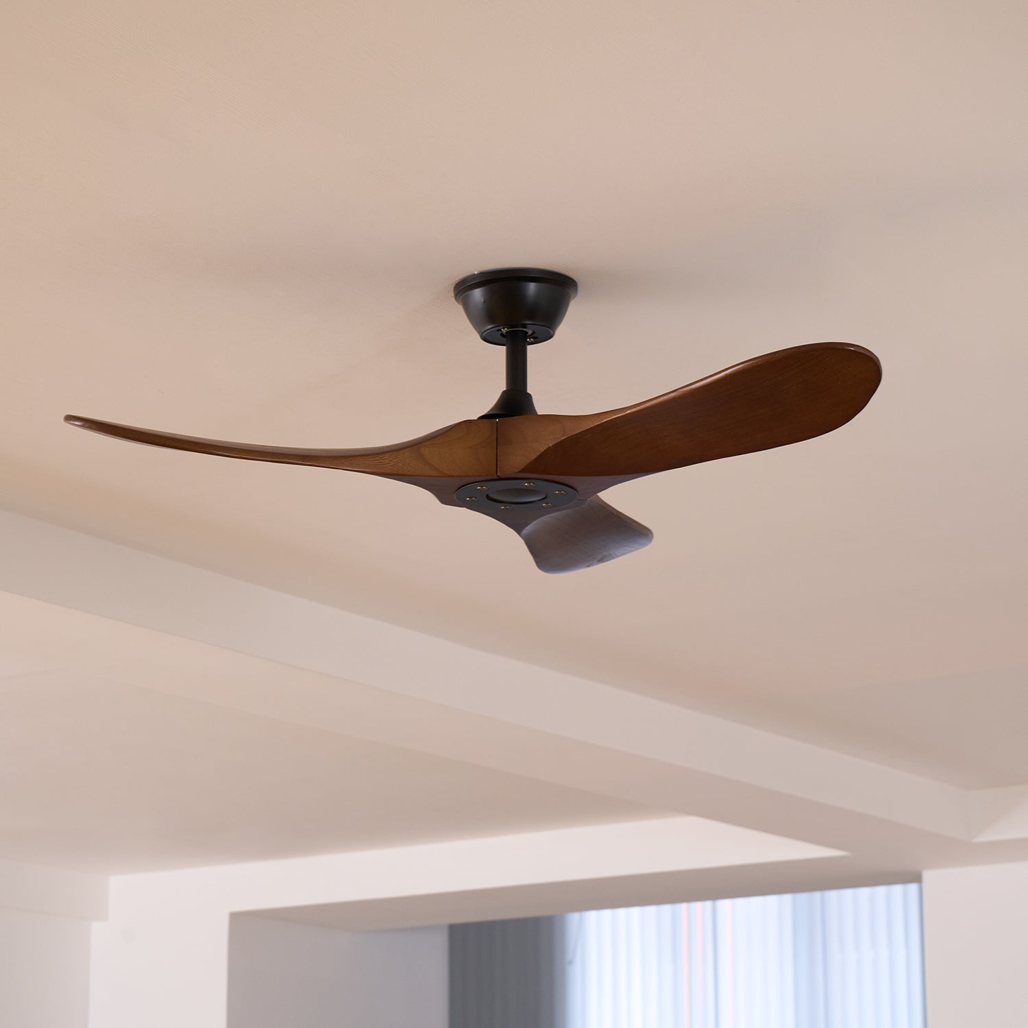 Ventilateur de plafond Noreza en bois