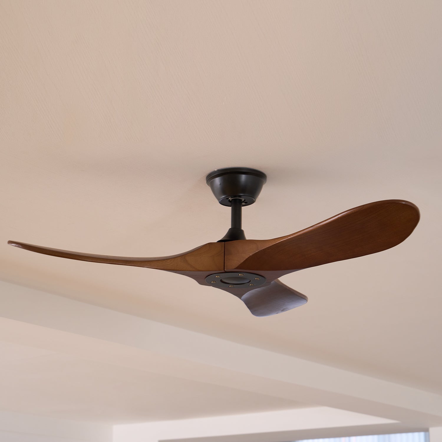 Ventilateur de plafond Noreza en bois