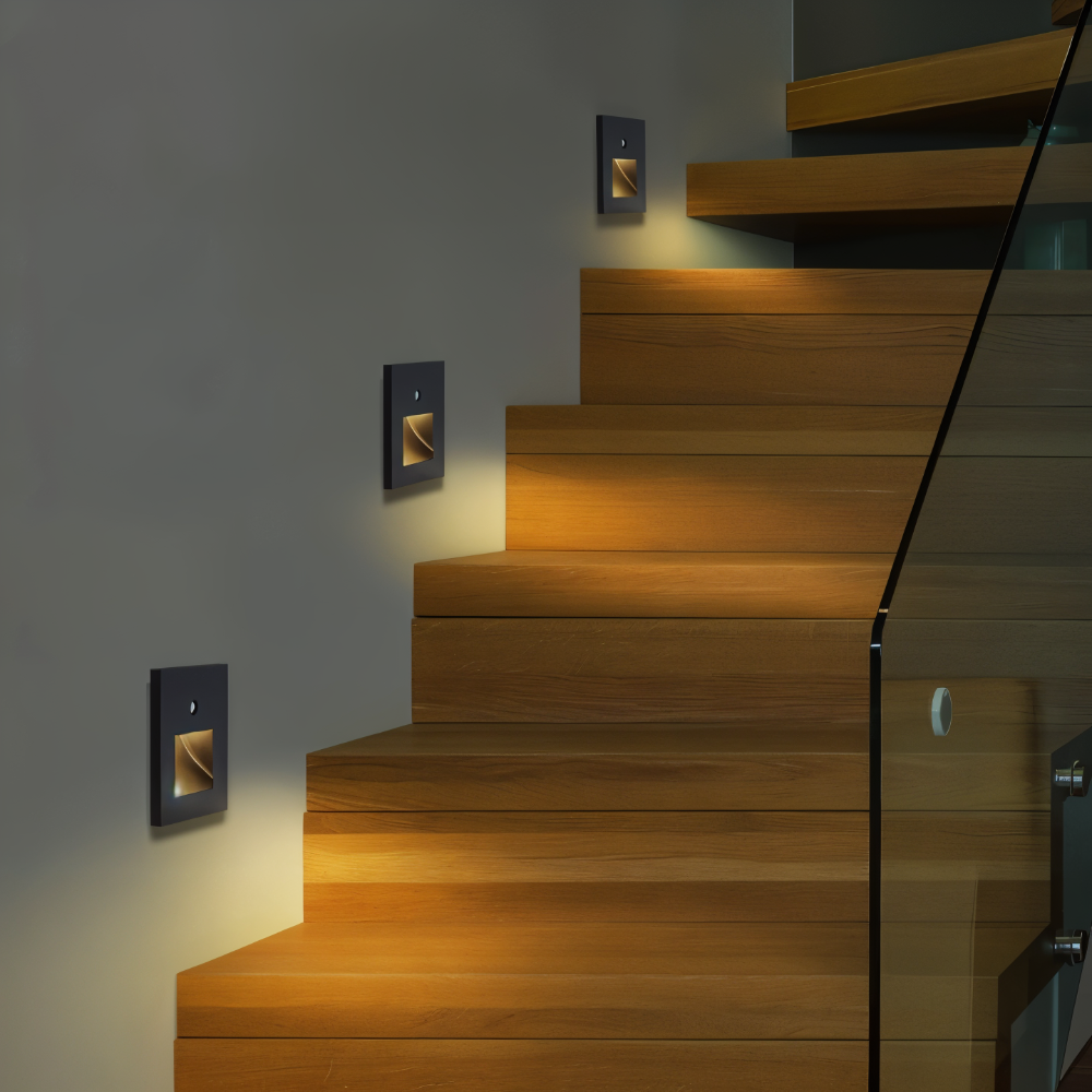 Lumière LED Détecteur de Mouvement pour Escaliers Intérieurs – Éclairage Intelligent et Sécurisé