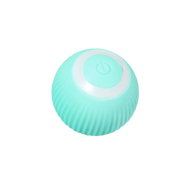 PawFun Interactive Smart Rolling Ball for Cats – Automatic LED Toy with Obstacle Avoidance