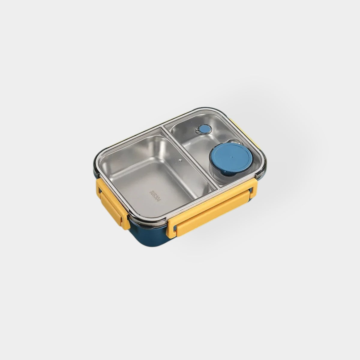 Boîte Isotherme Élégante – Conservation des Repas Pratique et Stylée Food Containers Electro Paris Bleu 2 Compartiments