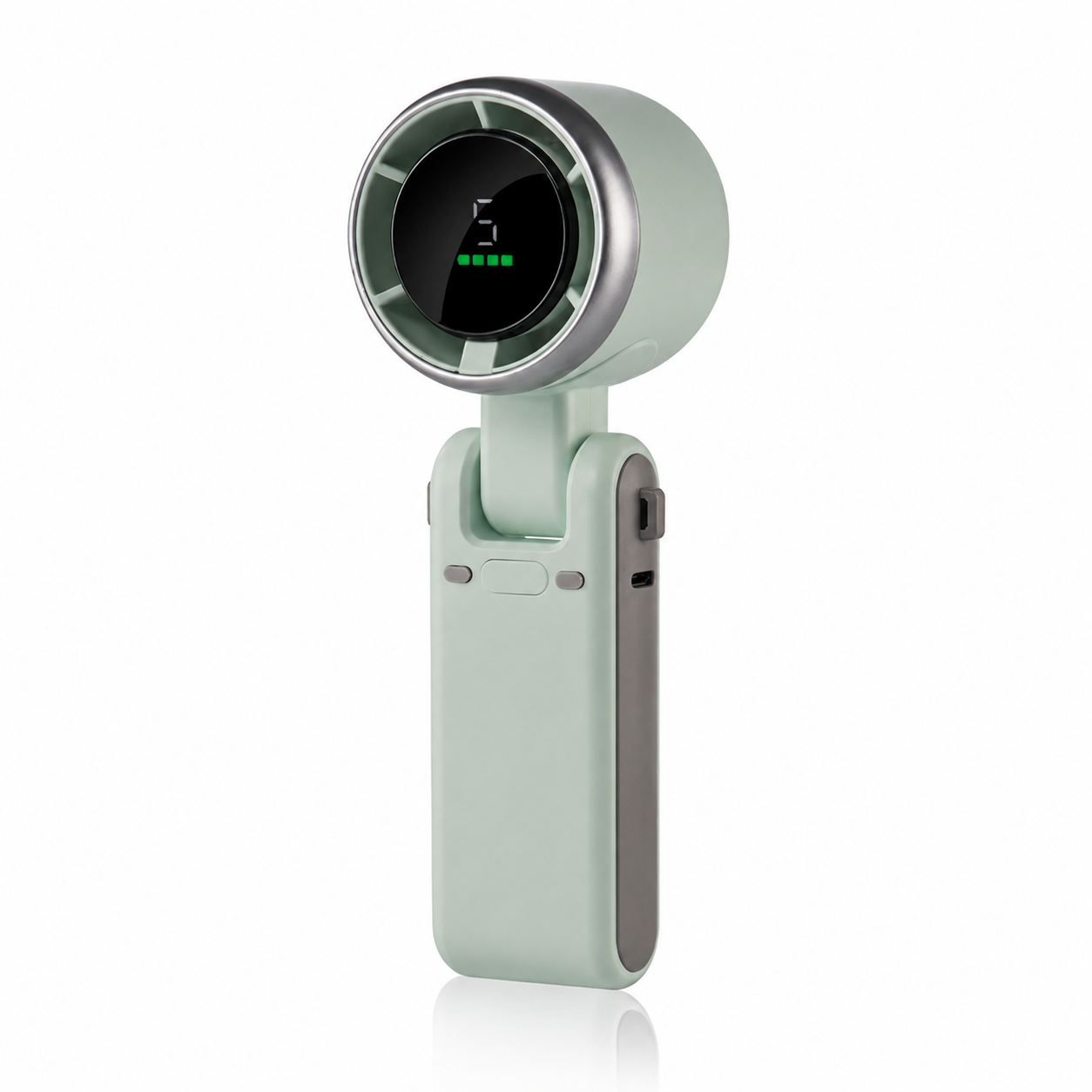 Ventilateur Portable 3-en-1 avec Affichage LED et Angle Réglable