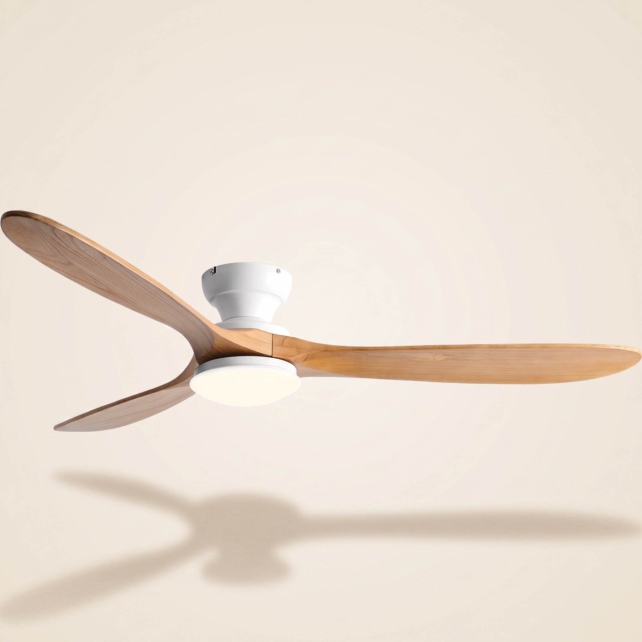 Ivorya | Ventilateur Plafond Bois LED