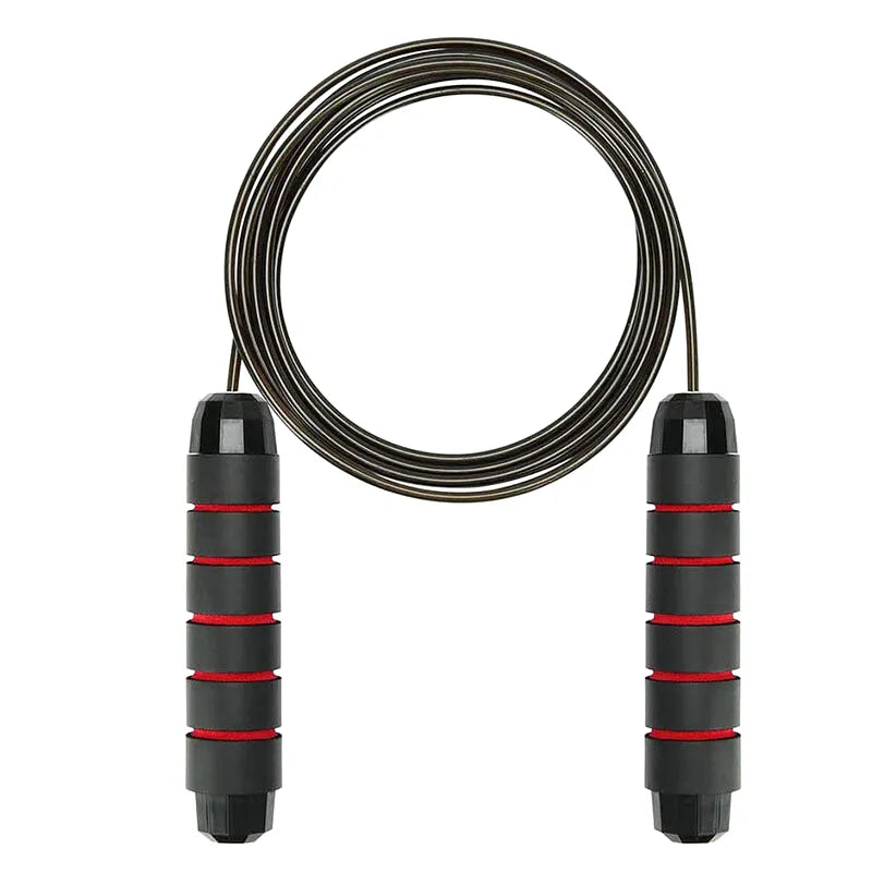 Corde à sauter avec poignées en mousse souple - Crossfit & Fitness