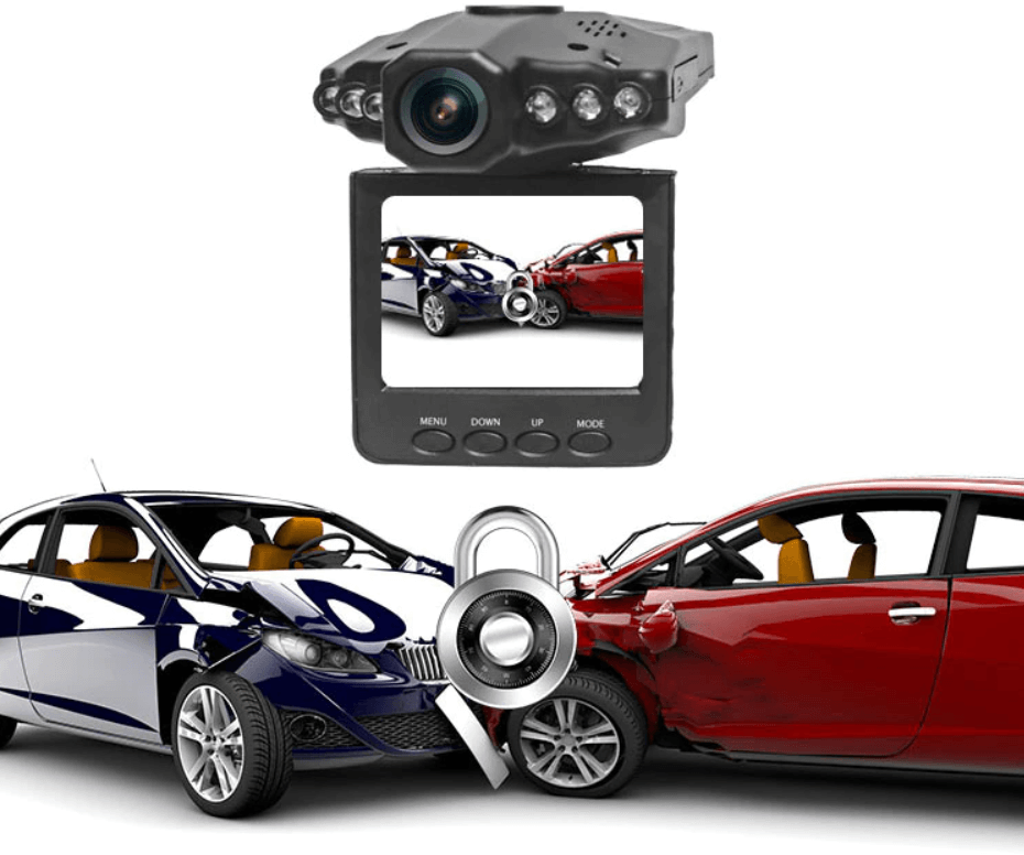 SafeDrive Pro Dash Cam 1080P Full HD Vision Nocturne – Caméra Tableau de Bord Antichoc