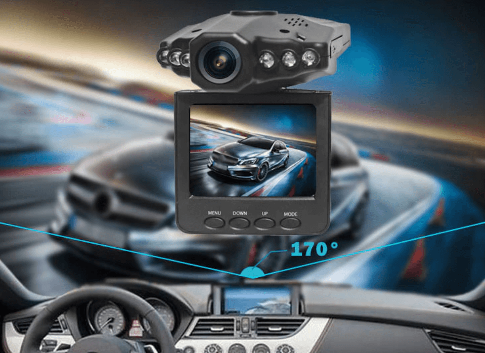 SafeDrive Pro Dash Cam 1080P Full HD Vision Nocturne – Caméra Tableau de Bord Antichoc