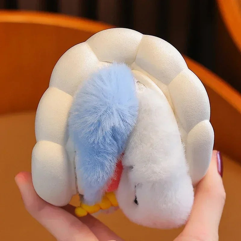 UniSnuggle– Chaussons Licorne en Peluche Douce pour Enfants | Antidérapants & Ultra Confortables