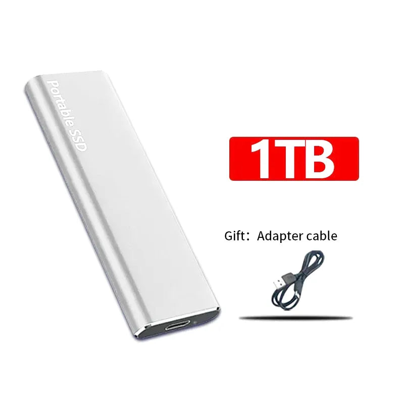 Disque dur SSD externe rapide - moderne et compact - 128TB/16TB/4TB/1TB