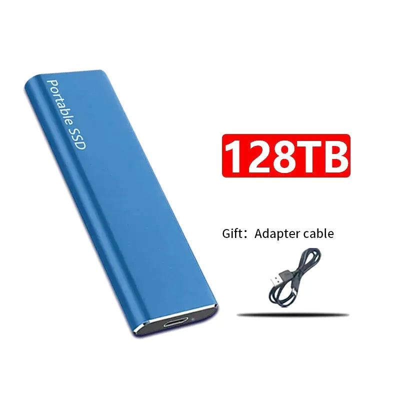Disque dur SSD externe rapide - moderne et compact - 128TB/16TB/4TB/1TB